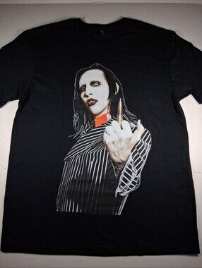 Marilyn Manson Graphic T-Shirt Mens Size Large